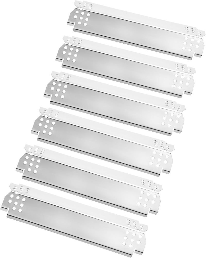Barbqtime Grill Heat Plates Replacement Parts for Nexgrill, Stainless Steel Heat Tents for Home Depot Nexgrill 6 Burner Gas Grill, 14.6" Flame Cover Replacement Parts for Nexgrill 720-0896B - Image 1